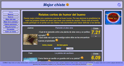 Desktop Screenshot of mejor-chiste.com